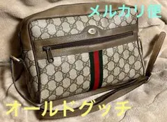 GUCCI オールドグッチ ショルダーバッグ 希少 レア シェリーライン