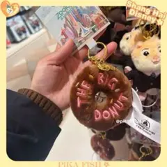 【☆正規品】ズートピア　ザ・ビッグ・ドーナツ　ぬいぐるみキーホルダー　上海