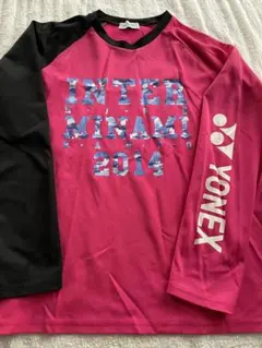 YONEX INTER MIAMI 長袖Tシャツ Mサイズ