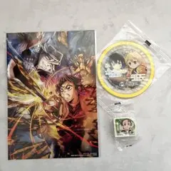 鬼滅の刃 3点セット （映画特典、コースター、消しゴム）