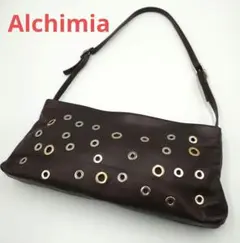 ​【極美品】Alchimia アルキミア 本革 ワンショルダーバッグ イタリア製のサムネイル