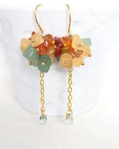 チェコビーズ ピアス