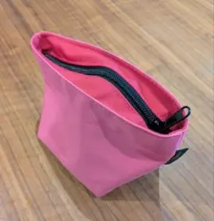 Herve Chapelier ナイロンポーチ ピンクのサムネイル