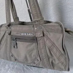 DIESEL Archive メタルロゴ バッグ Y2K ヴィンテージ トート