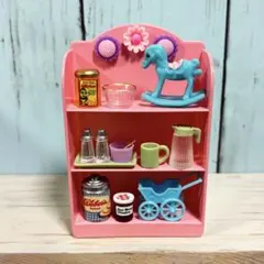 SALE ② レトロな棚　ミニチュア　レトロ雑貨　ドールハウス