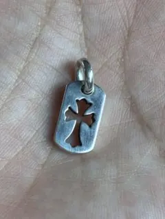 シルバー925 クロス ペンダントトップ