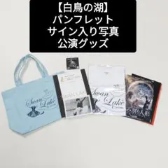 Kバレエ 白鳥の湖 パンフレット 公演グッズ 熊川哲也 サイン入り写真