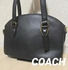 美品✨コーチ ドリーマー ショルダーバッグ レザー ブラックゴールド C 
