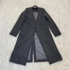 【極美品】ローゼン　カシミア　カシミヤ　ウール　コート　グレー　ロング