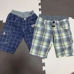 キッズ　ハーフパンツ2点セット
