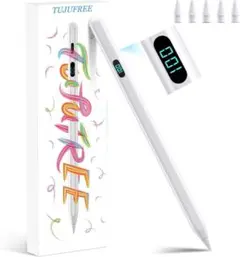 TUJUFREE アップルペンシル ホワイト スタイラスペン Type-c