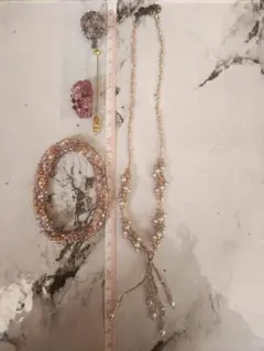 ハンドメイド　ビーズ4点