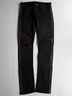 "roen jeans MAN" Noir Leopard Tape Pantsのサムネイル