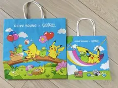 ★韓国期間限定★OLIVE YOUNG ポケモンショップ袋セット