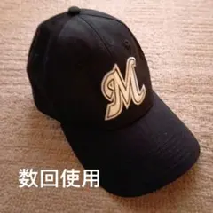 千葉ロッテマリーンズ 公式キッズキャップ　数回使用
