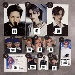 TREASURE ヨシ トレカ ラベル缶 特典