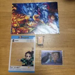 鬼滅の刃 5点セット映画特典 消しゴム トレカ 未開封