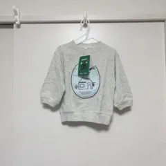 【新品タグ付き】しまむら　裏毛トレーナー　綿100％　100