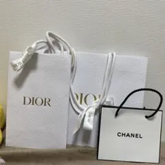 Dior　シャネル　ショッパー　ギフト袋セット