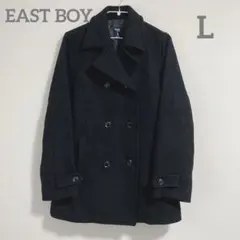 イーストボーイ EAST BOY ピーコート ダブルボタン ブラック　L 美品