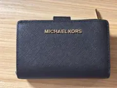 MICHAEL KORS 二つ折り財布 ブラックのサムネイル