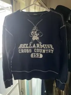 70Ｓ　ビンテージ スウェット ナス紺M USA製