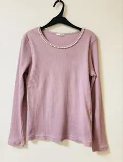 Honeys ニット　ラベンダー　ハニーズ　M トップス　レディース