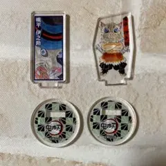 鬼滅の刃　ジャンプショップ アクリルminiフィギュア 伊之助コンプ　2個セット