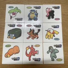 【まとめ売り】ポケモンパン シール 9枚セット（被りなし）13