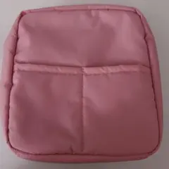 無印良品 ナイロンメイクポーチ トラベル 携帯用 メイクポーチ ポーチ ピンク