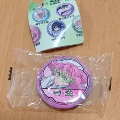 甘露寺蜜璃 缶バッジ びっくらポン 鬼滅の刃×くら寿司