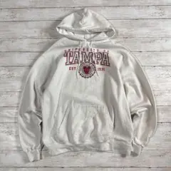 Champion タンパ大学 カレッジロゴパーカー Lゆるダボビッグシルエット