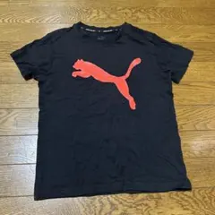PUMA 黒 Tシャツ 140サイズ ジャンピングキャット