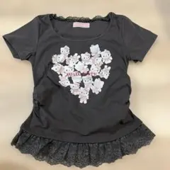 MORE self Love ハートエンジェルキティTシャツ サンリオコラボのサムネイル