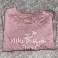 ミキハウスファースト　70 薄手長袖Tシャツ