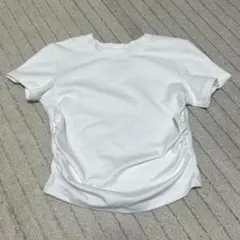 ENVYM シャーリングクロップドTシャツのサムネイル