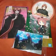 銀魂 3年Z組銀八先生 ポストカード コースター クリアカード 一番くじ 神威