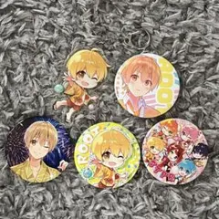 すとぷり　るぅと　缶バッジ　アクリルキーホルダー