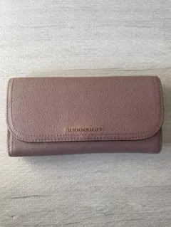 BURBERRY バーバリー ピンク 長財布　ウォレット