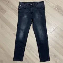 ZARA ダークブルー スキニーデニム