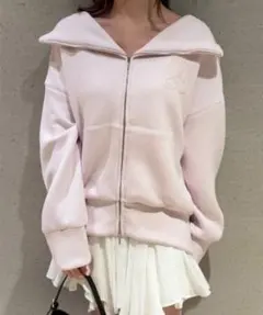 【美品】snidel ボリュームパーカー ピンク