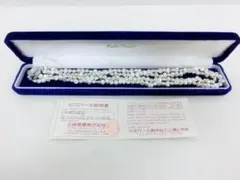 美品　淡水パール ビワバロック ネックレス