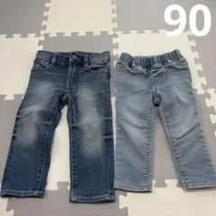 babyGap デニムパンツ 18-24ヶ月 2本セット