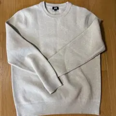 UNIQLO ミラノリブクルーネックセーター M