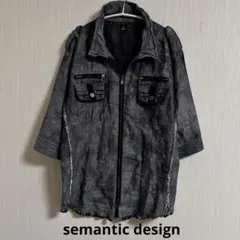 semantic design Shirt Y2K 00s Archiveのサムネイル