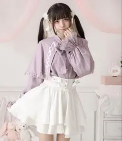 nyan Me.】ぽんぽんけーぷぶらうす的なねWHITE - メルカリ
