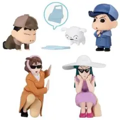 全5種 クレヨンしんちゃん 名探偵しんちゃん2 シロ みさえ まつざか先生