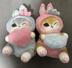 モフサンド mofusand うさにゃんBIGぬいぐるみ 全2種コンプ