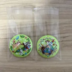 ディズニー刺繍缶バッジ 2個