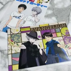 エヴァンゲリオン エヴァストア購入特典ポストカード2種類セット売り 2021